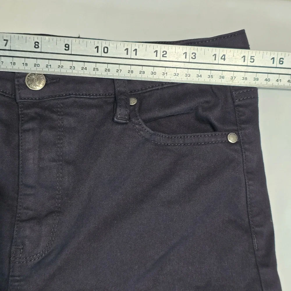 Buffalo David Bitton Hanna High Rise Soft Stretch Skinny Jeans Black 8/29